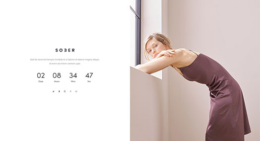 Coming Soon page