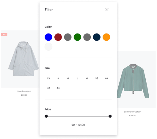 Product Filters