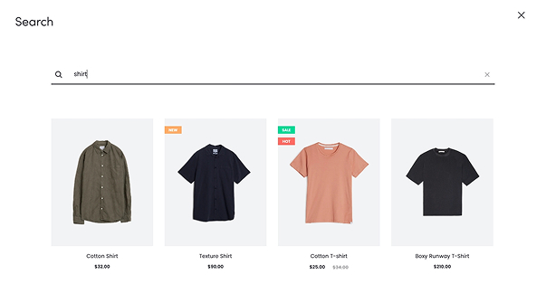 Product Quick Search
